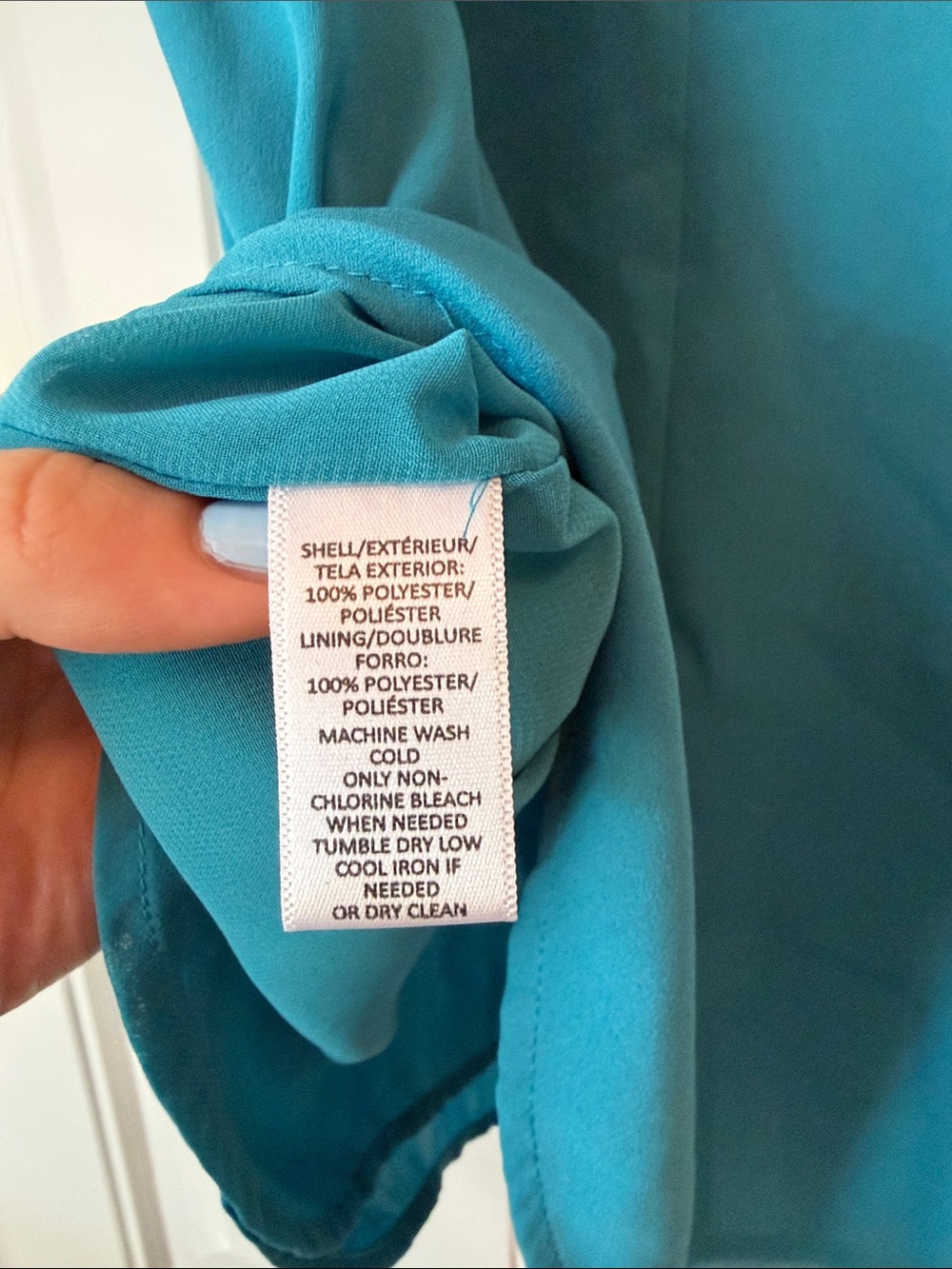 Loft Teal Tank Top - Picture 5 of 7